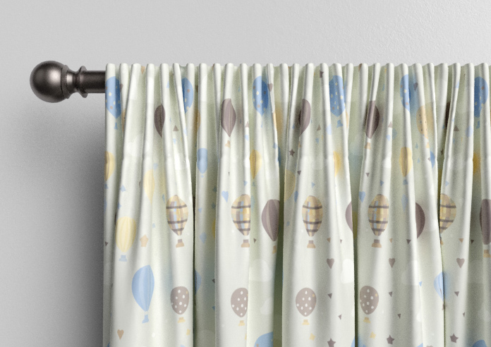 Balloon Festival, Skyline - Made to Measure Curtains - Image 9